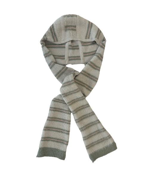 TCM mohair hood muffler (beige)