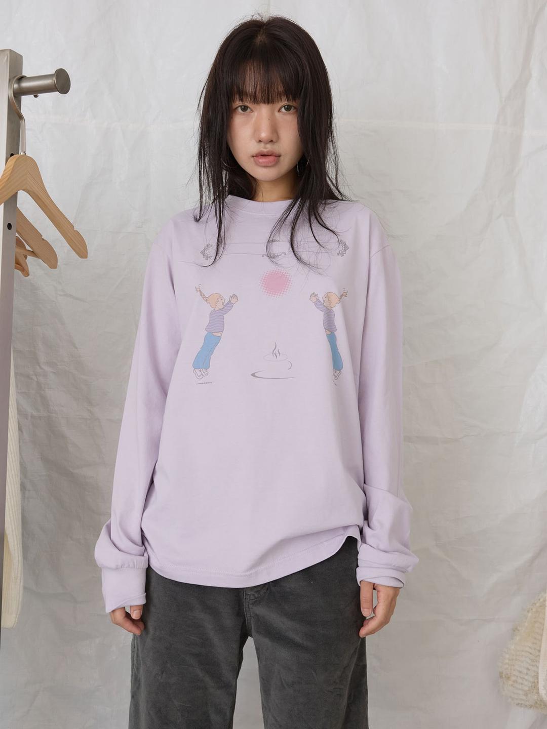 sunny game long sleeve_violet