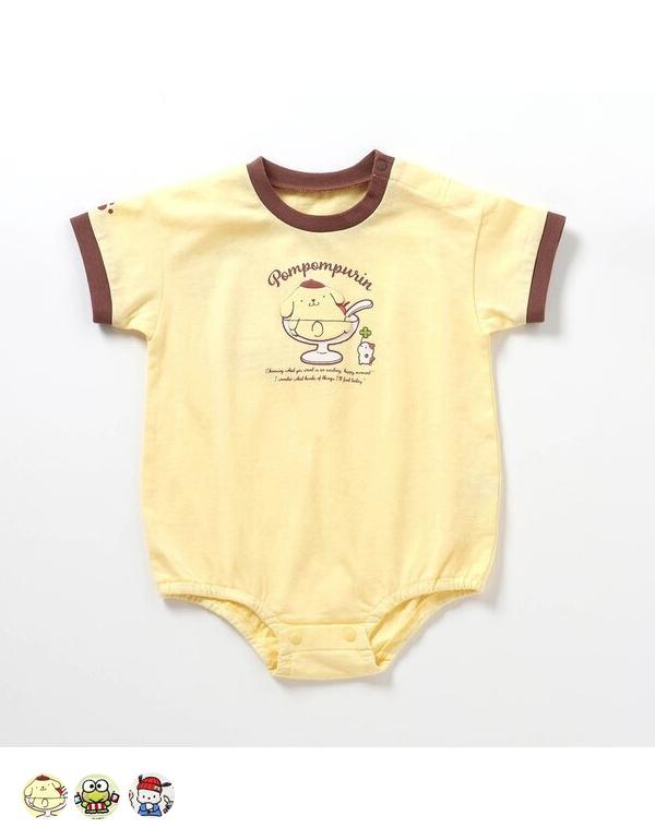 BREEZE X SANRIO CHARACTERS BABY RINGER MOTIF BODYSUIT 3COLOR