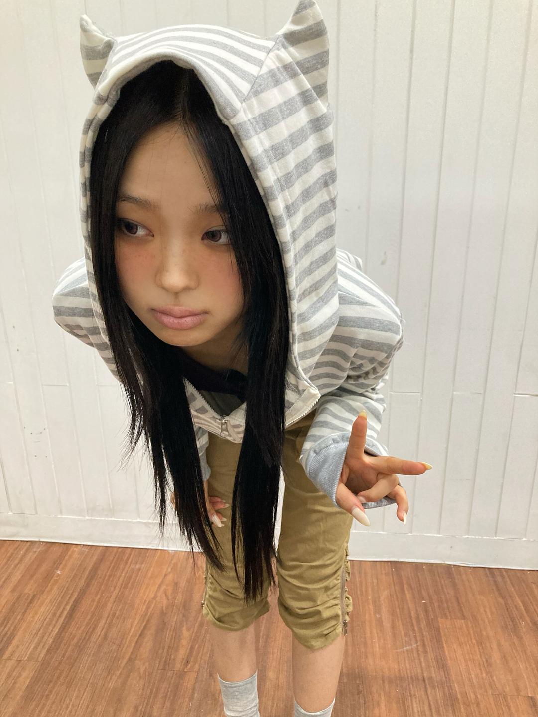 Cats Hoodie Dangara Zip-up(7일 소요)