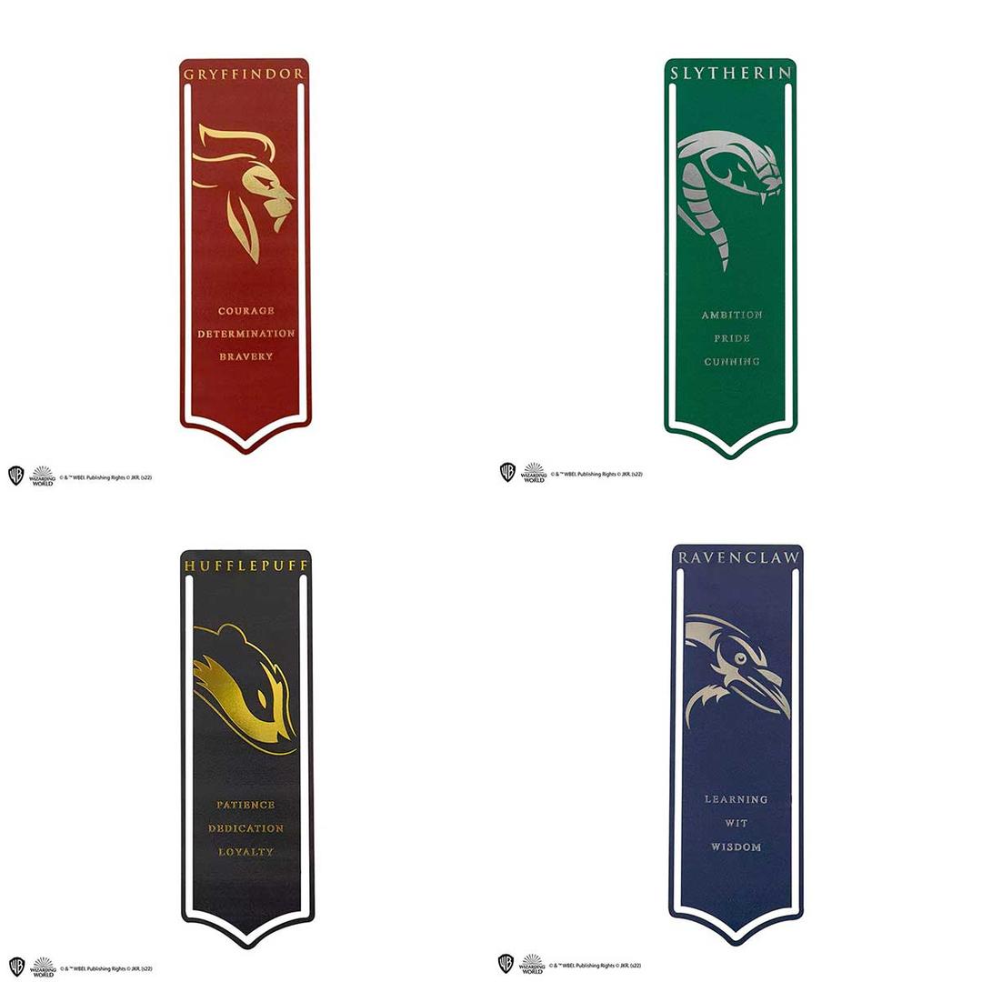 해리포터 호그와트 기숙사 메탈 책갈피