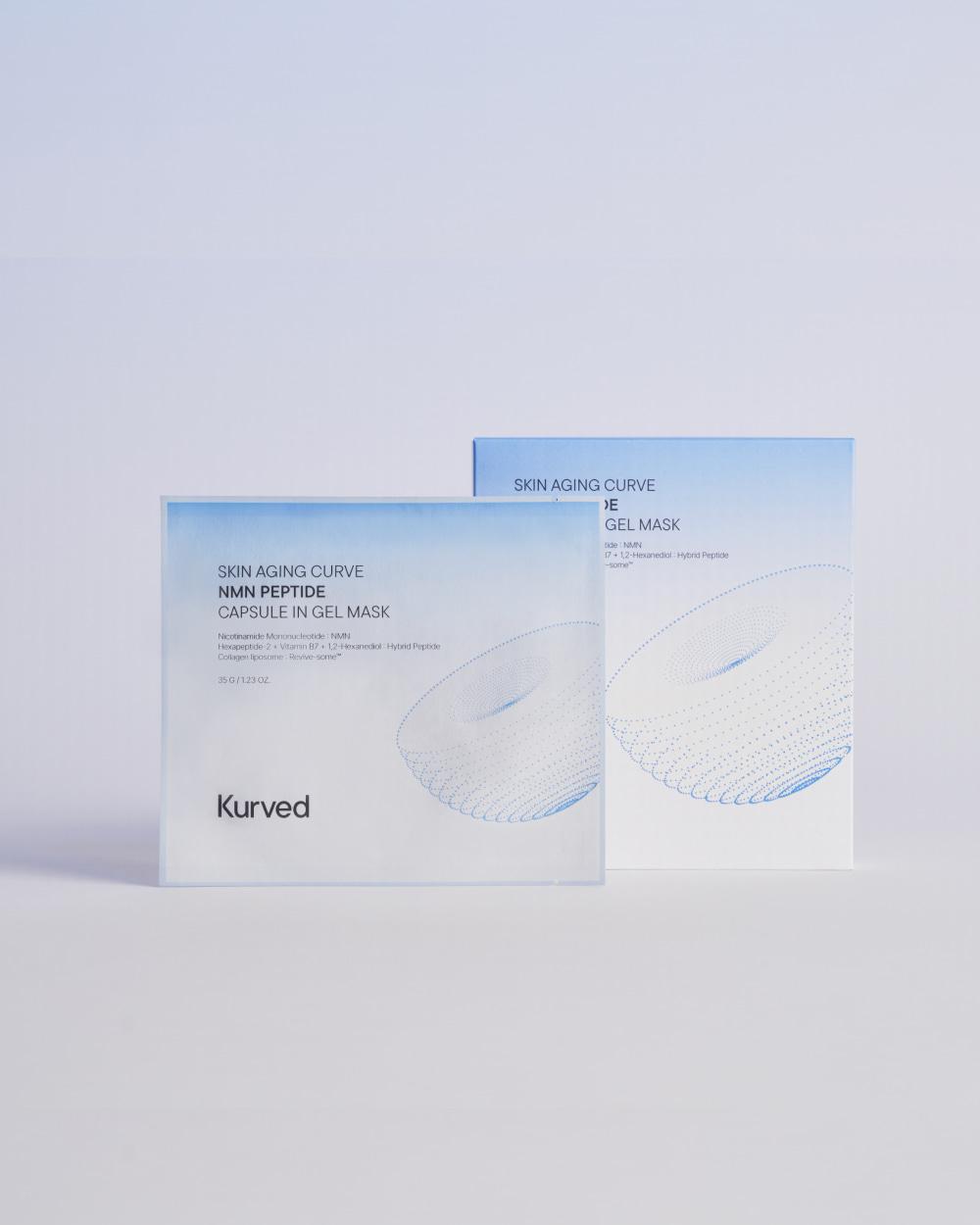 NMN 펩타이드 캡슐 인 겔 마스크 4매입 (수량 선택)