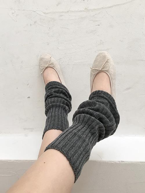 wool leg warmer, 4color