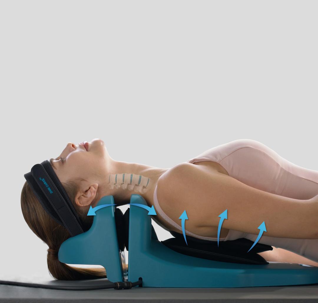 듀오커브 바디 스트레쳐 등과 목 동시 케어 솔루션 한국 미국 특허