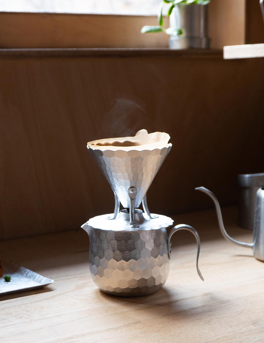 *3월 재입고 예정*  [Morishita Shigeki] Coffee Dripper & Server Set