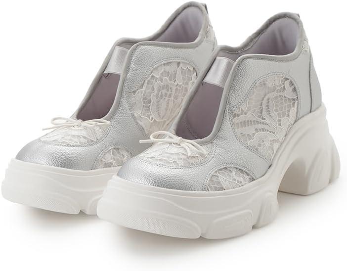 SNIDEL Women's SWGS261629 [Chacott] Collaboration Sneakers