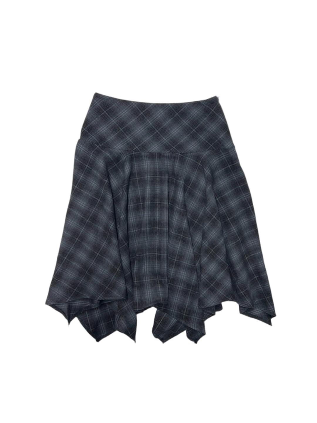 어반 체크 플레어 스커트 (2color)