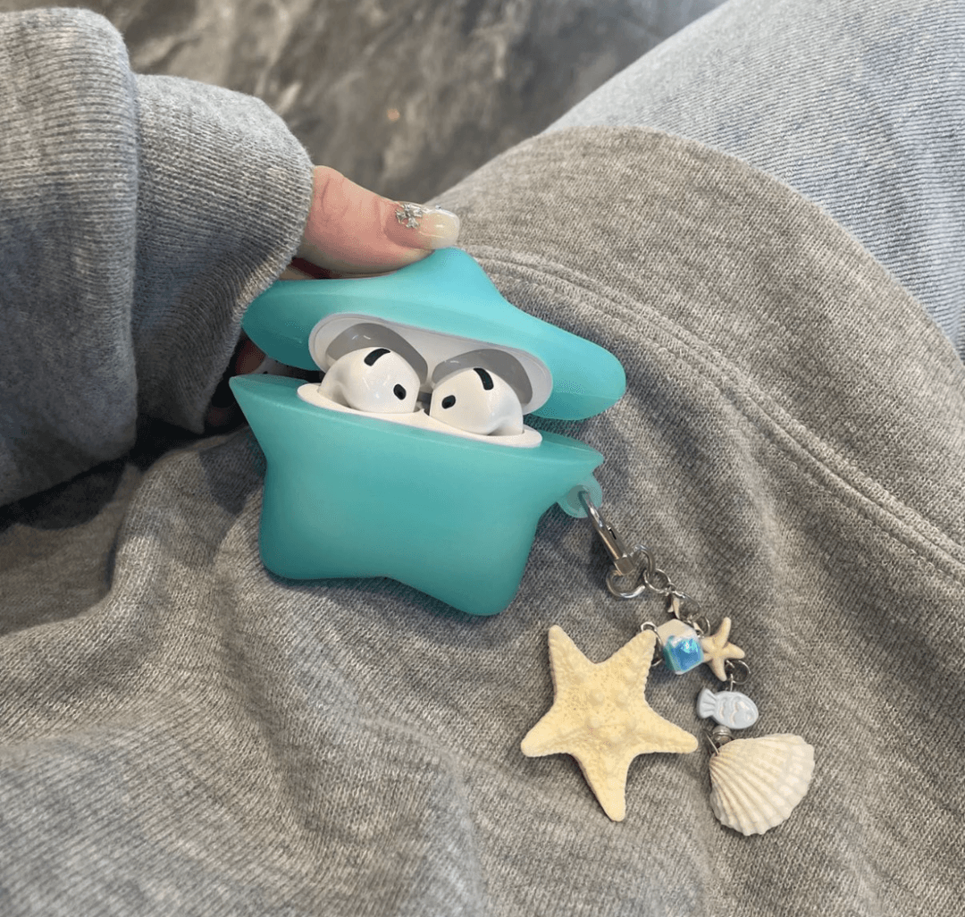 쏠띵즈 별이 빛나는 형광 스타 별 에어팟 케이스