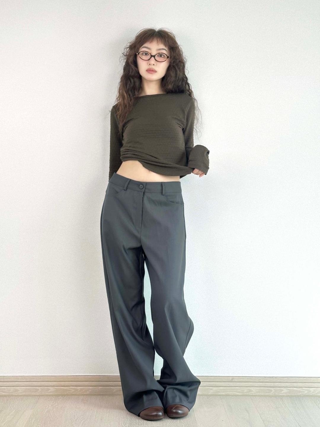 모디 스트레이트 슬랙스