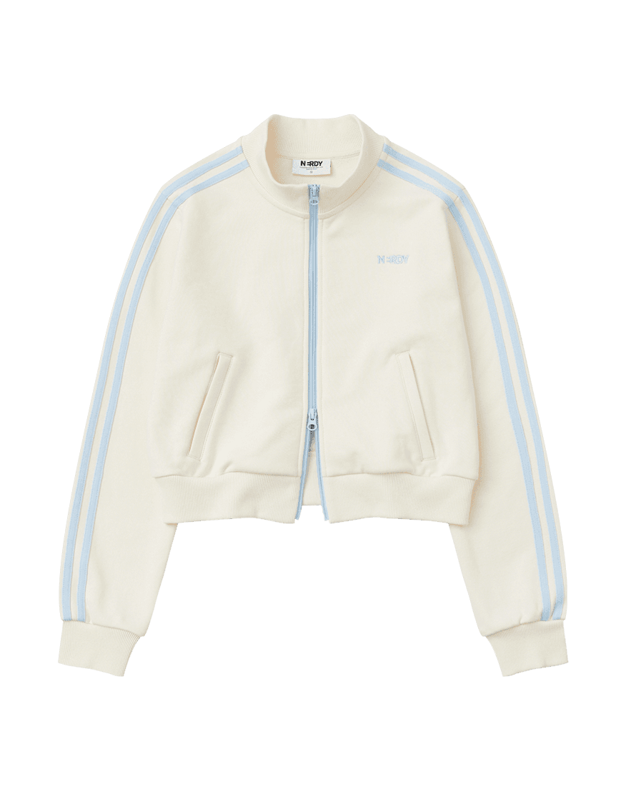 우먼스 NY 트랙 탑 크림