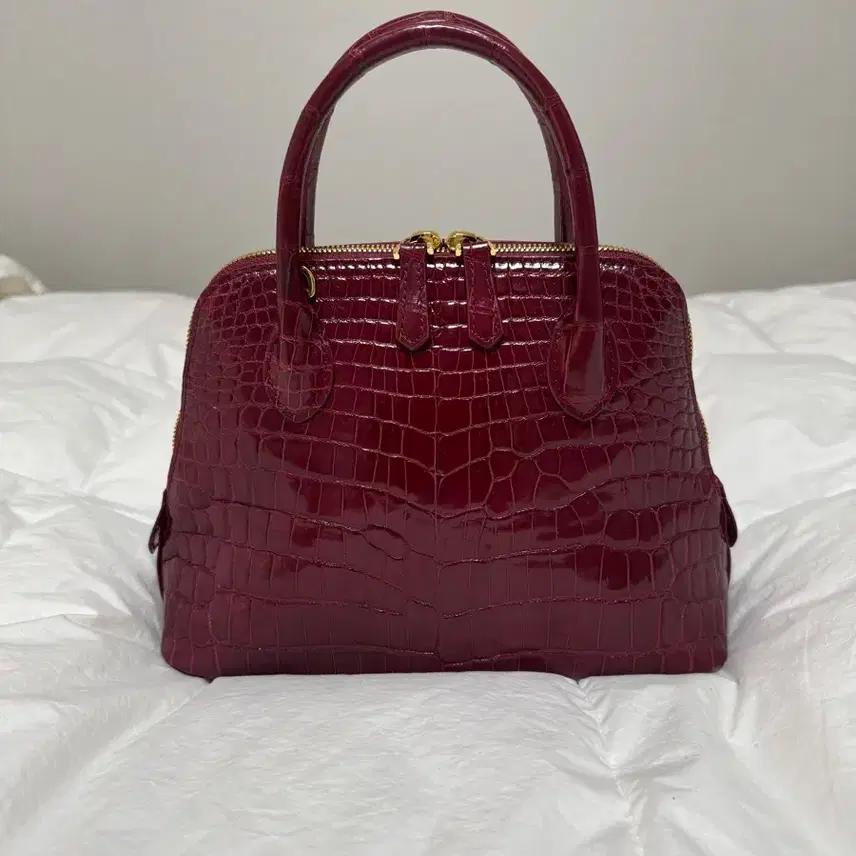 (새상품) 크리스탈렌 악어백