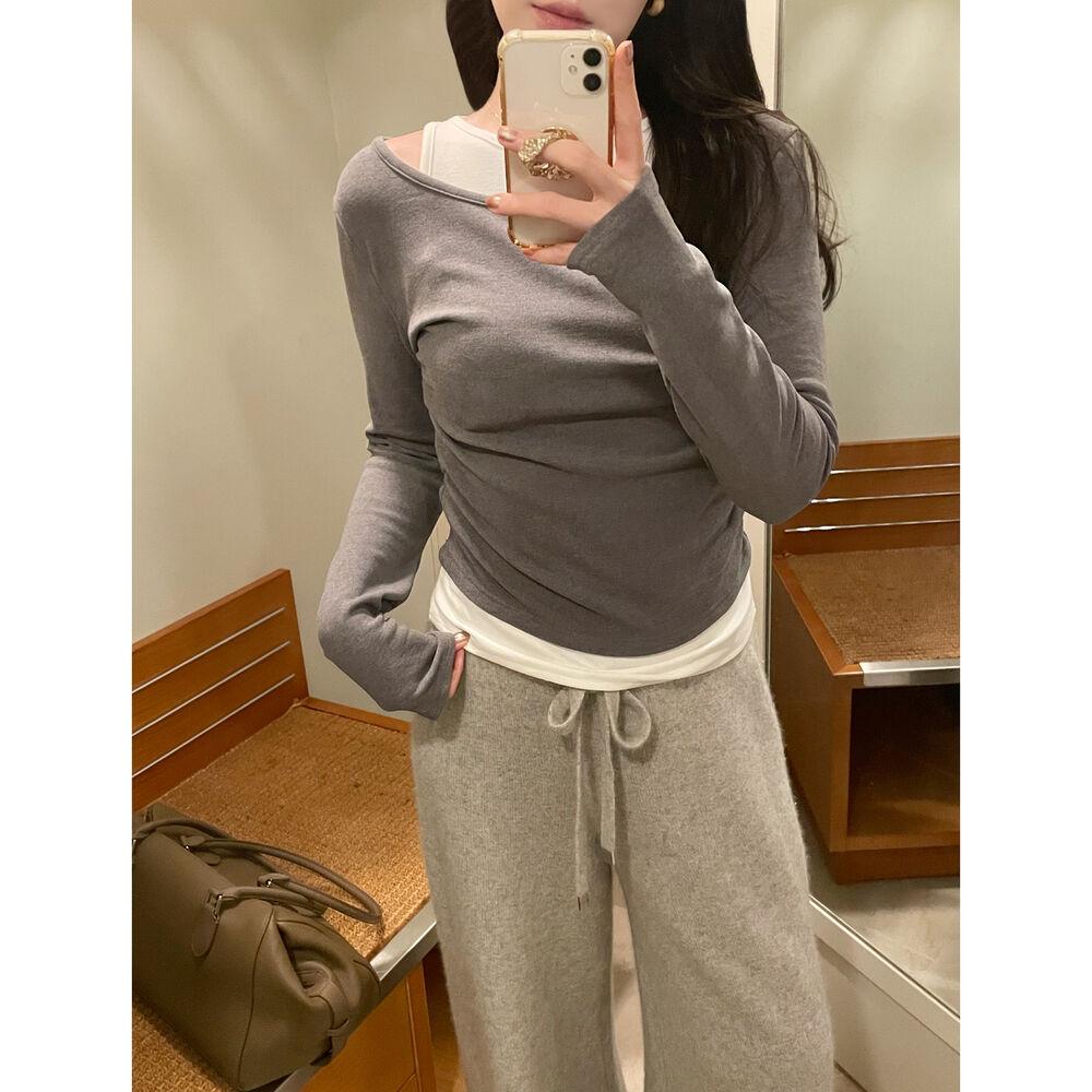 마렌 소프트 웜 tee (charcoal)