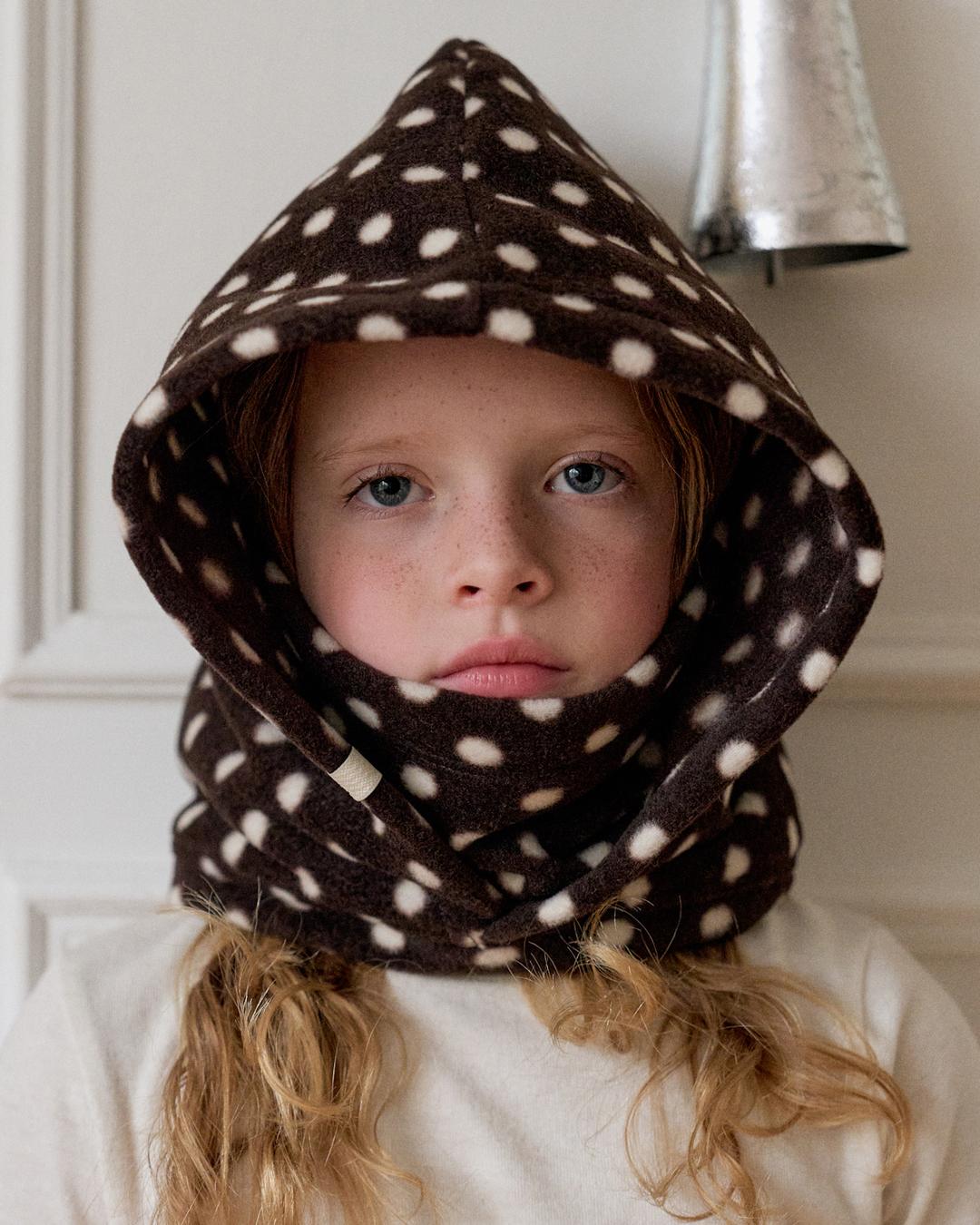 [2nd] 몽바셀 플리스 바라클라바 (브라운도트)