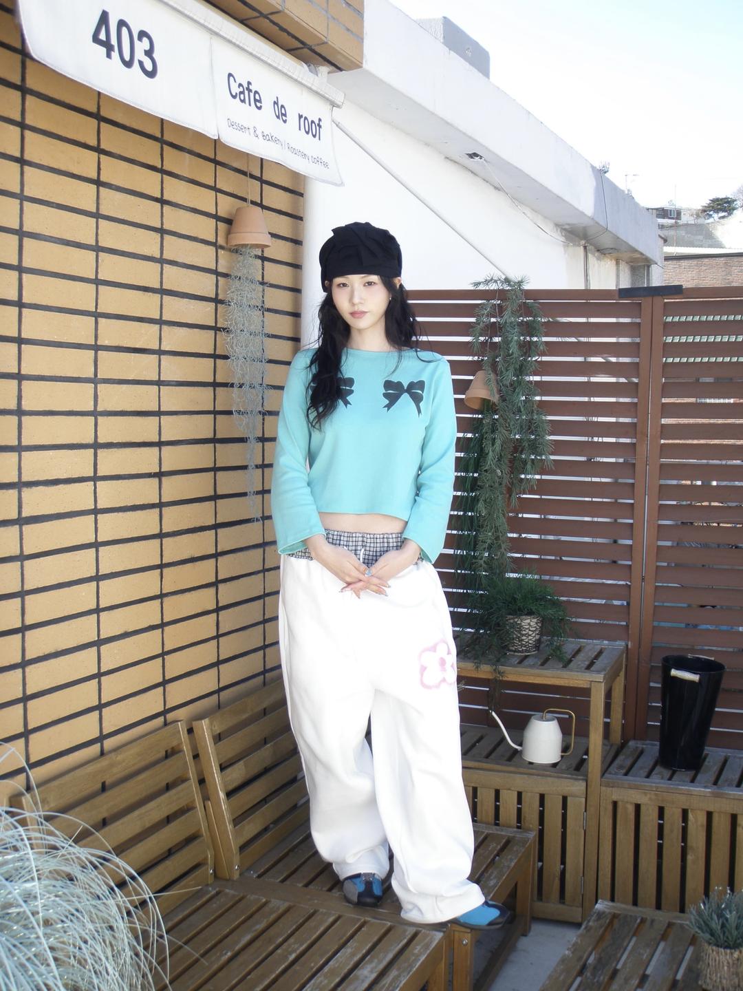 Floral Check Pants  - 아이