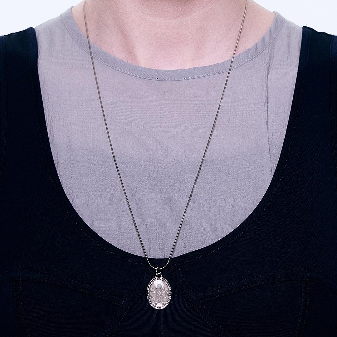 arcane necklace-grey