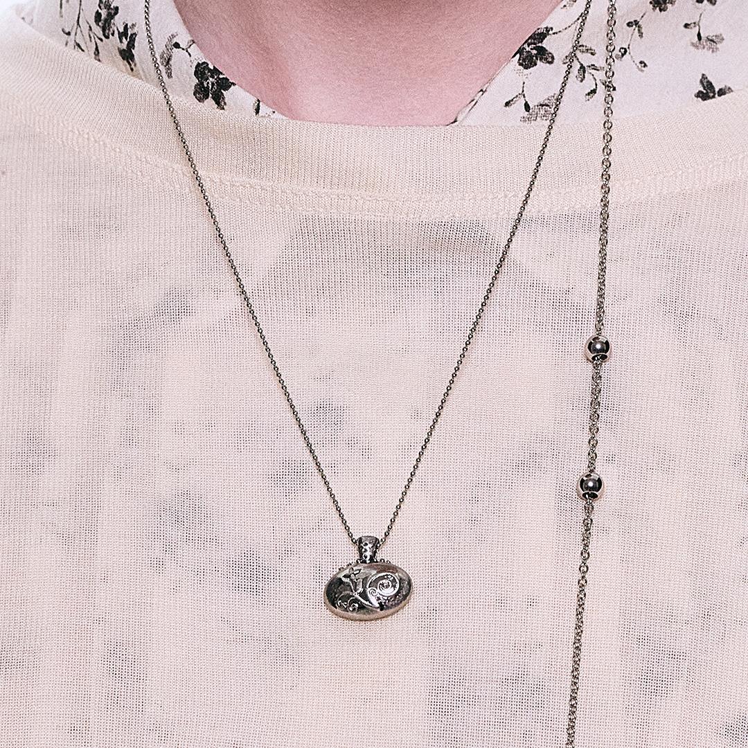solace necklace-silver