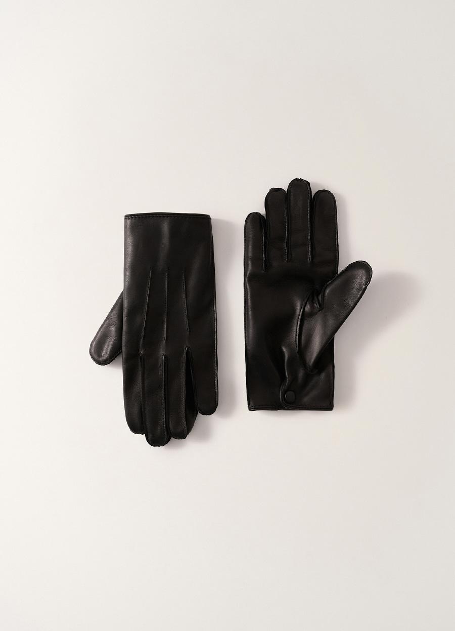 3RD / Gentle lamb skin gloves (Black)