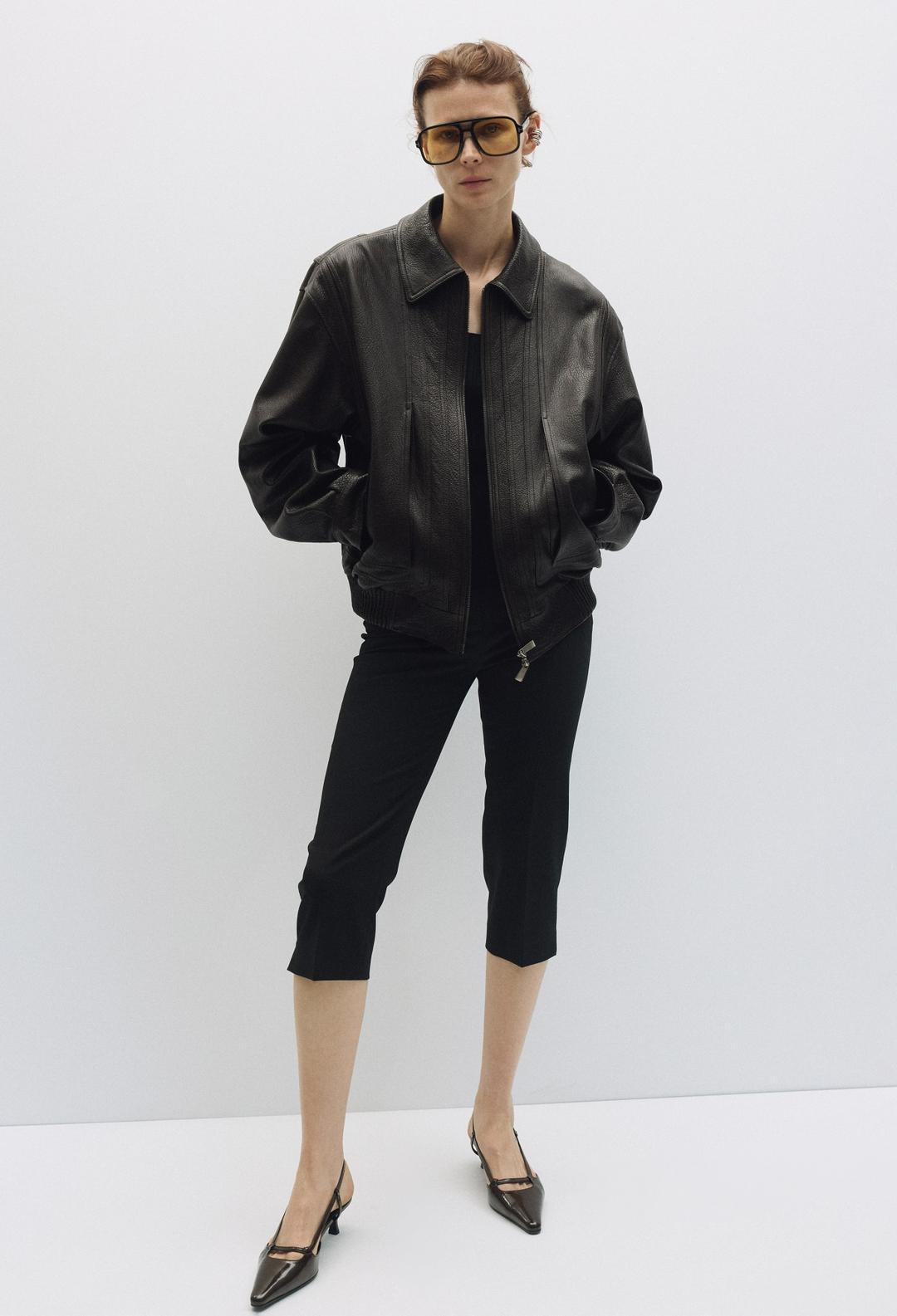 카프리 슬릿 팬츠