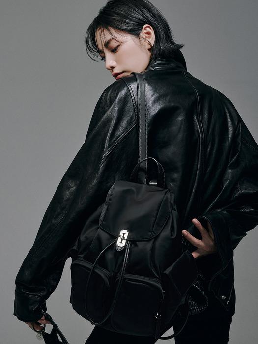 Hey Double Pocket Backpack M (헤이 더블 포켓 백팩 미듐)_2colors