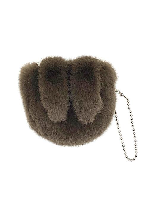 Bunny Coin Purse_brown