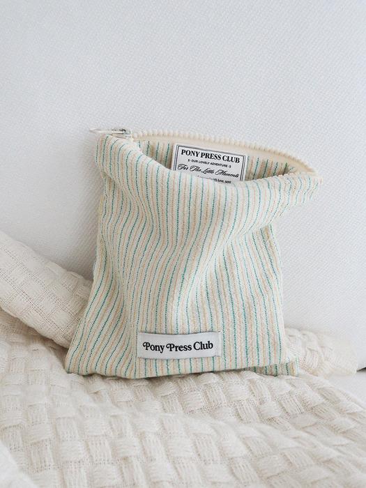 Summer Stripe Pouch