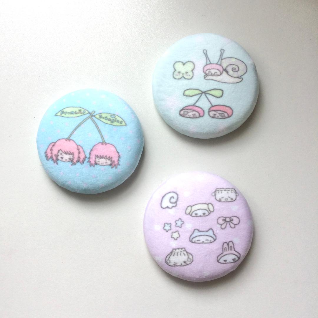 쿠션 핀버튼 세트