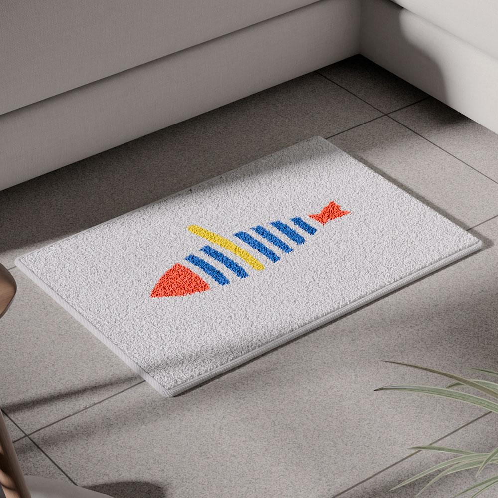 "빠른 물기 흡수" 시그니처 러그 발매트 명태 부엌 현관 욕실 미끄럼방지 패브릭 화장실 주방 매트 이사 집들이