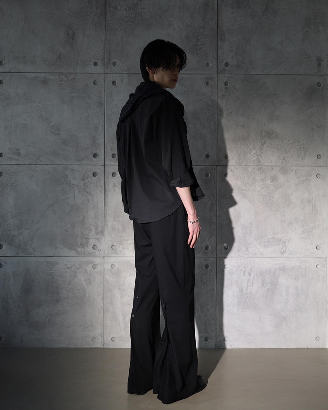 Bootcut Lace Trouser (Black)