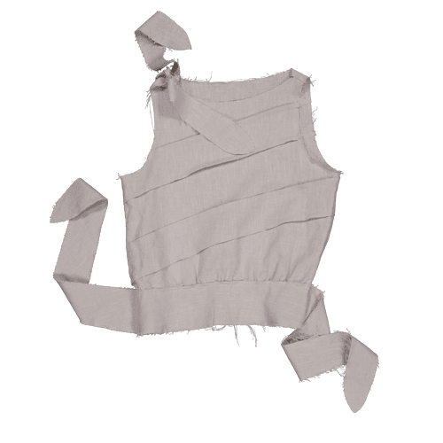 Tuck detail blouse