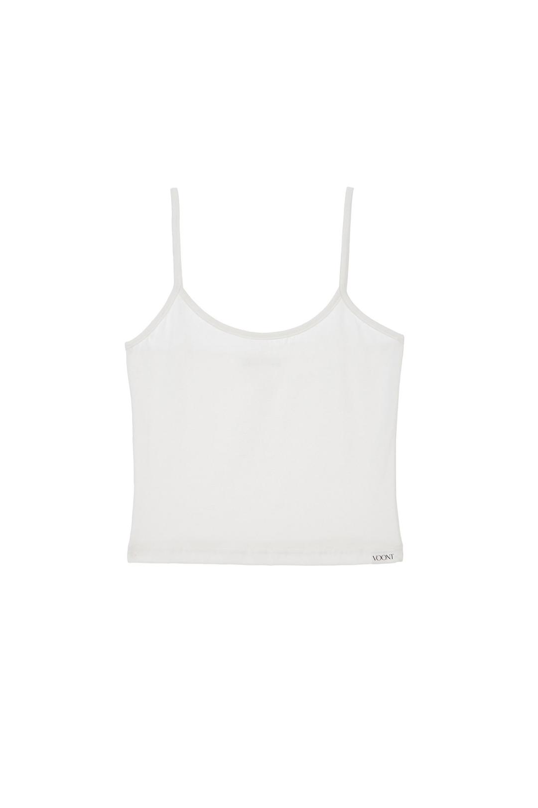 Twin Layer Tank Top (WHITE)