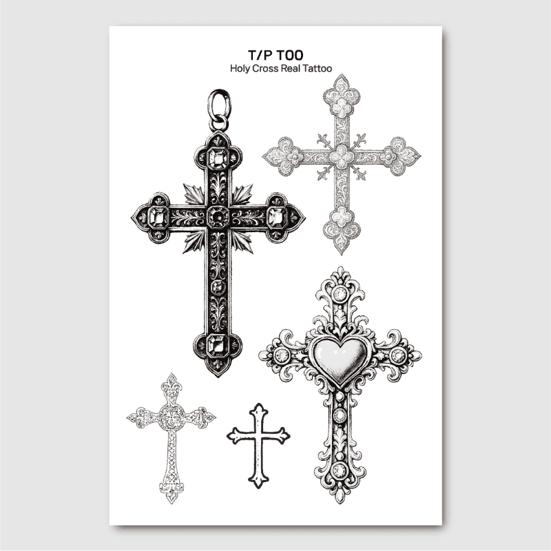 Holy Cross Real Tattoo