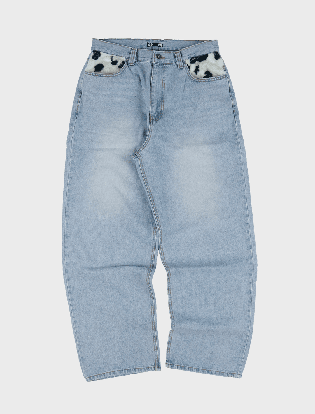 이알티알 카우 스타 데님 팬츠 - empty