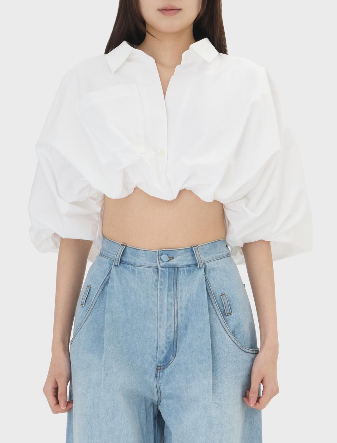 르네상스 르네상스 타이니 셔츠 화이트 | empty