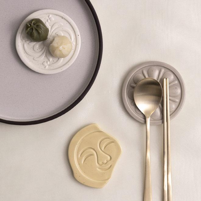 수막새 수저받침 3종