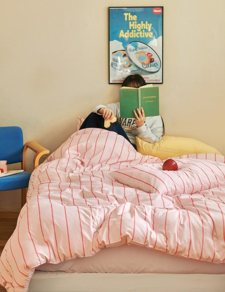 [채집 공동구매] 유어메이트 항균 워싱 차렵이불 세트