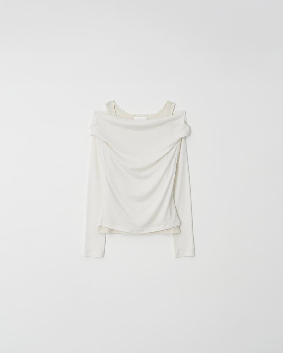 [6TH]Cream layerd tee(3color)