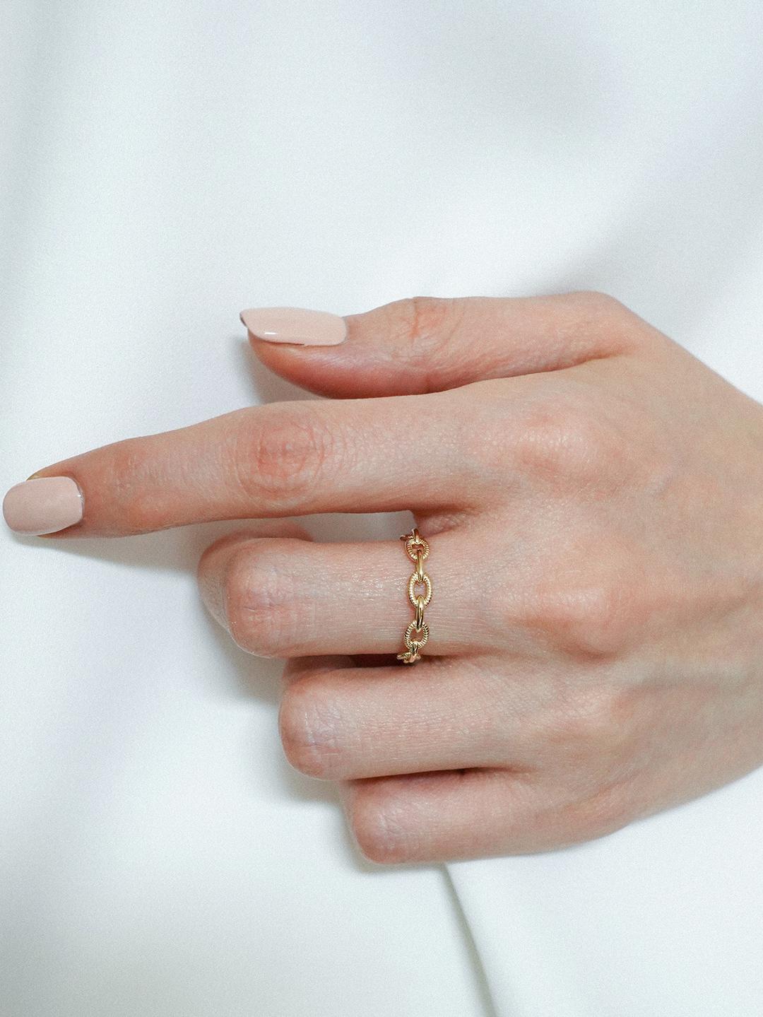 위니 체인 반지