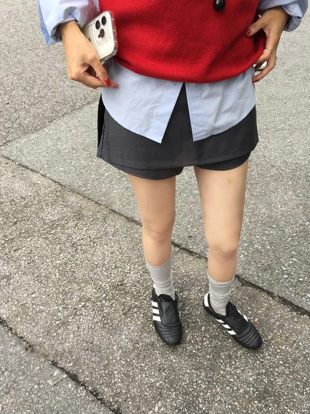 오드 스커트 팬츠