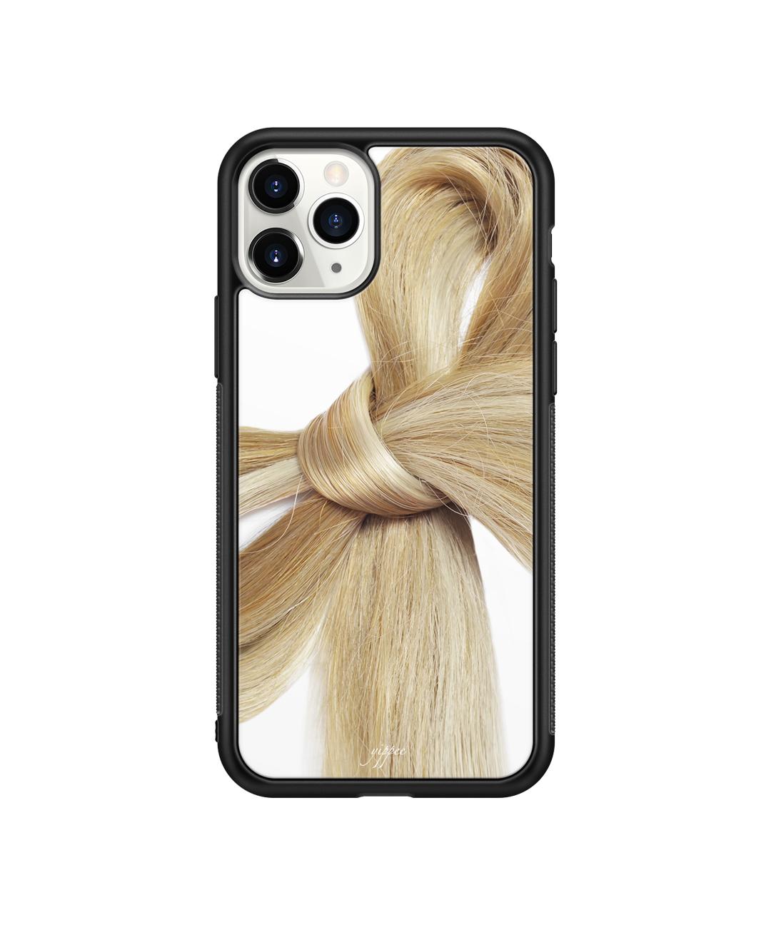 이피집 yippee hair series blond hair ribon case (2type) 이피 블론드 헤어리본 케이스