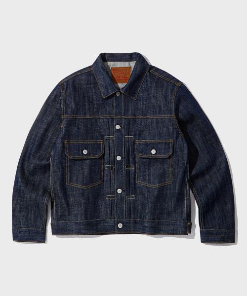 SELVEDGE DENIM 2ND JACKET_INDIGO