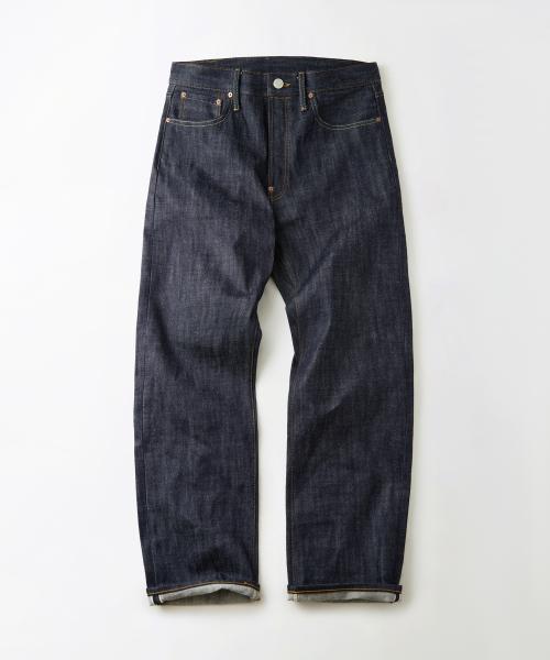 30S CINCH BACK SELVEDGE WIDE PANTS_INDIGO