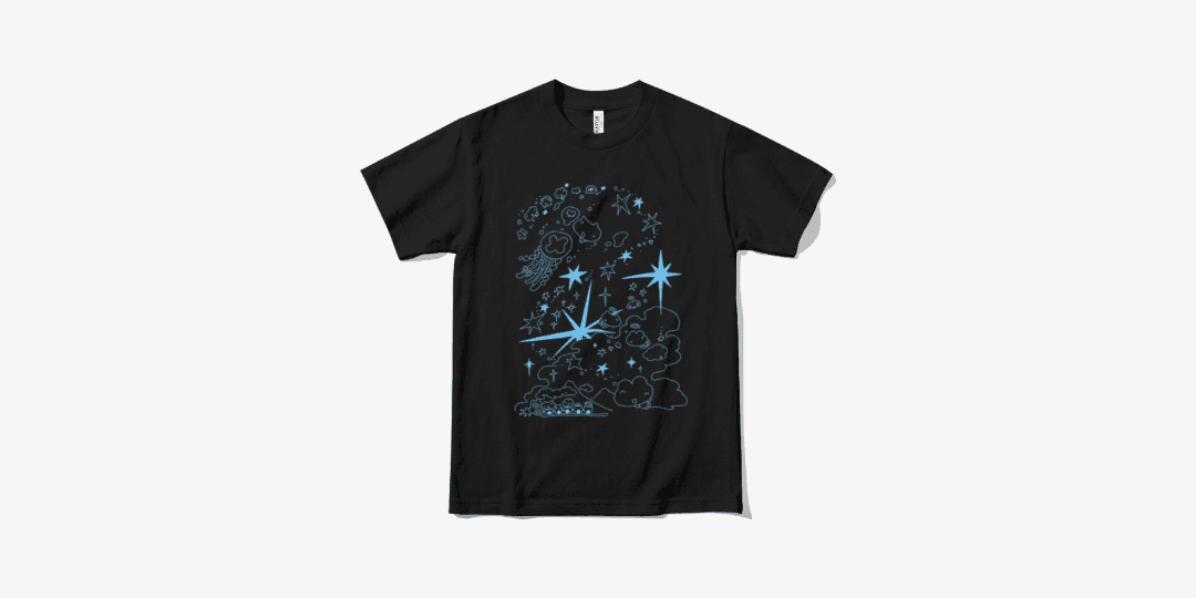 키티카즈 반짝이는 돌아오는거야(하늘색) ㅣ 마플샵